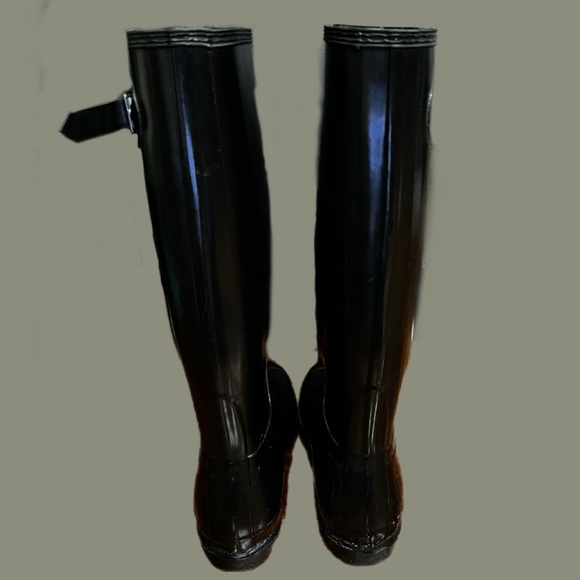 Hunter Women's Original Tall Gloss Rain Boots - Picture 6 of 14